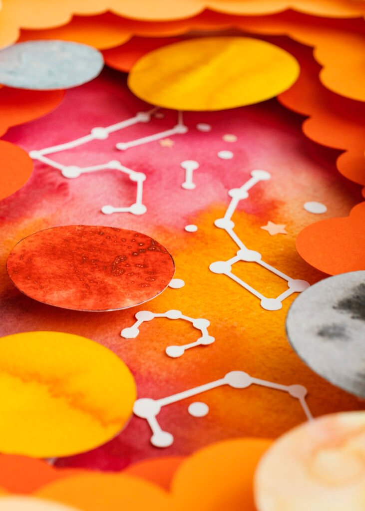 Abstracte illustratie van patronen en verbinding